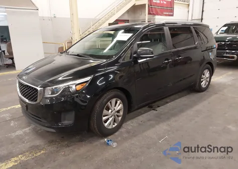 2016 Kia Sedona Lx z USA, uszkodzony, nr VIN KNDMB5C12G6148672